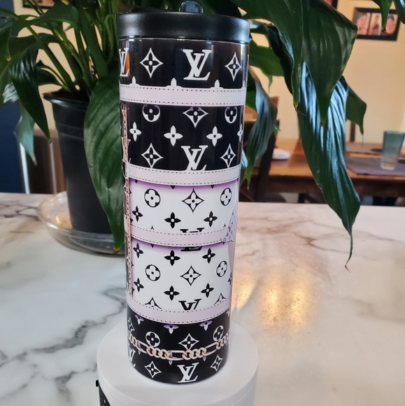 Betty Boop Custom Luxury Brands  20oz Tumbler with duo lids 🎉sale - Picture 3 of 7